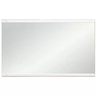 Spiegel, Wandspiegel, Rahmenlos, Großformat, Schwarz-weiß/Isolierglas