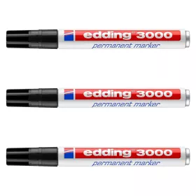 edding 3000 Permanentmarker, Rundspitze, 10er-Set