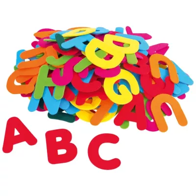 alphabet, letters, foam, multicolor, educational