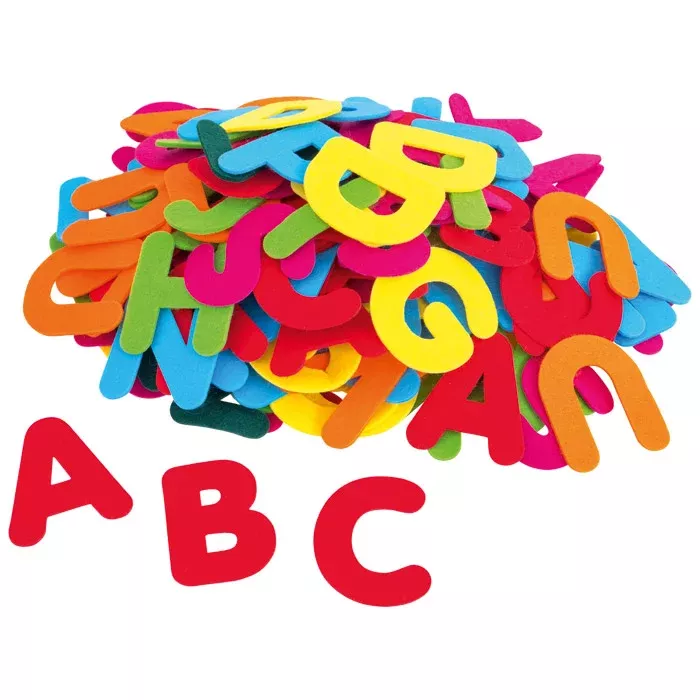 alphabet, letters, foam, multicolor, educational