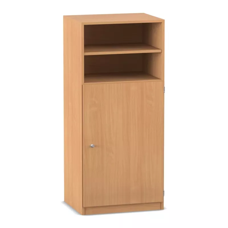 Schrank, Regal, Hochschrank, Eiche, Holzoptik