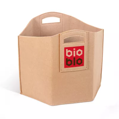 tasche, filz, aufbewahrung, handtasche, braun