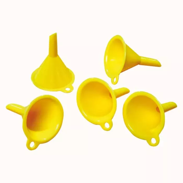 gelb, Trichter, Küche, Trichter-Set, Plastik
