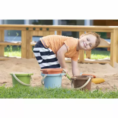 Kleinkind Spielbereich, Sandkasten, Spielzeug Eimer, Sandspielzeug, Sommer-Outdoors