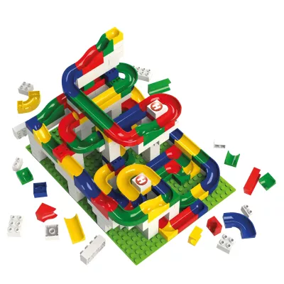 Lego, Bausteine, Kugelbahn, Multicolor, Spielzeug