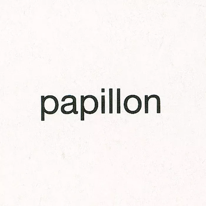 papillon, text, logo, white, black