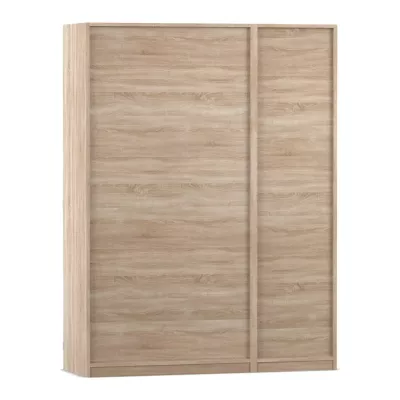 Schrank, Garderobe, Holzoptik, Schiebetür, Wandschrank