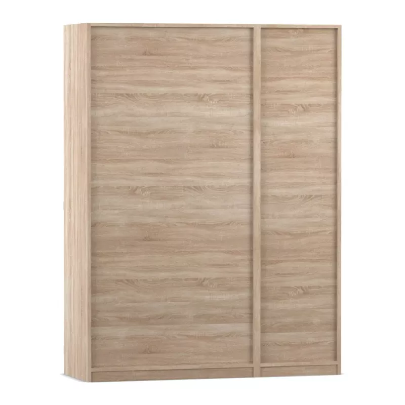 Schrank, Garderobe, Holzoptik, Schiebetür, Wandschrank