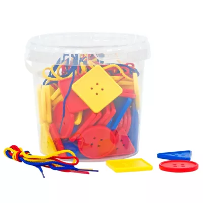 Knöpfe-Teile, Najümmer, Kunststoffknöpfe, bunte Formen, Aufbewahrungsglas
