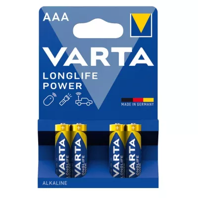 AAA, VARTA, Alkaline, Batterien, Langzeitkraft
