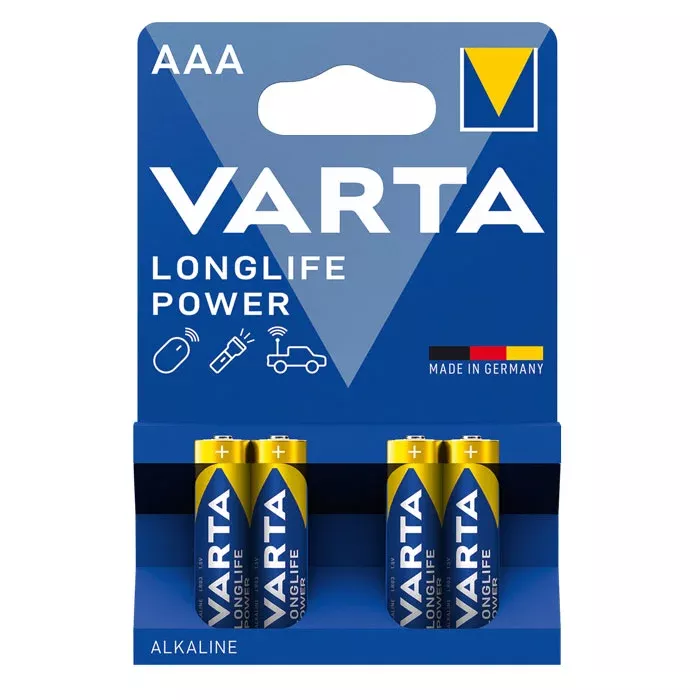AAA, VARTA, Alkaline, Batterien, Langzeitkraft