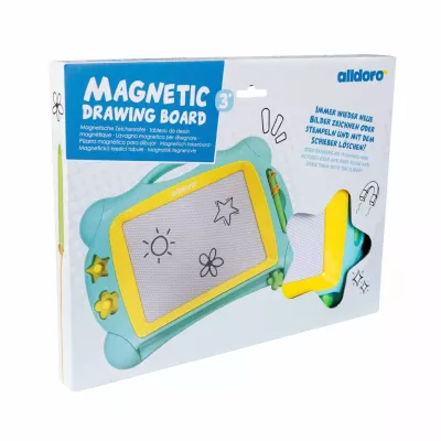 Magnetische Zeichentafel, Kinder Spielzeug, Bildungsspielzeug, Imaginäres Spiel, Blau Gelb