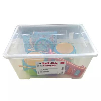 Kinder-Musikinstrumente, Musikkiste, Spielzeugkiste, Babymusikinstrumente, Kasten-Set