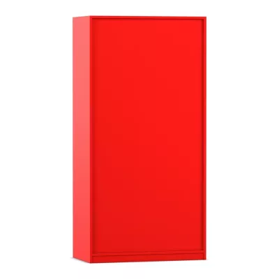 Schrank, Rot, Garderobe, Schranktür, freistehend