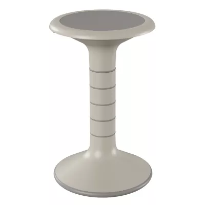 Beistelltisch, Rundtisch, Gepolsterte Platte, Glatte Oberfläche, Beige