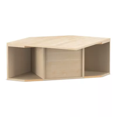 Niedriges Regal?, Couchtisch, Holz, ungebeizt Holz, zwei Fächer