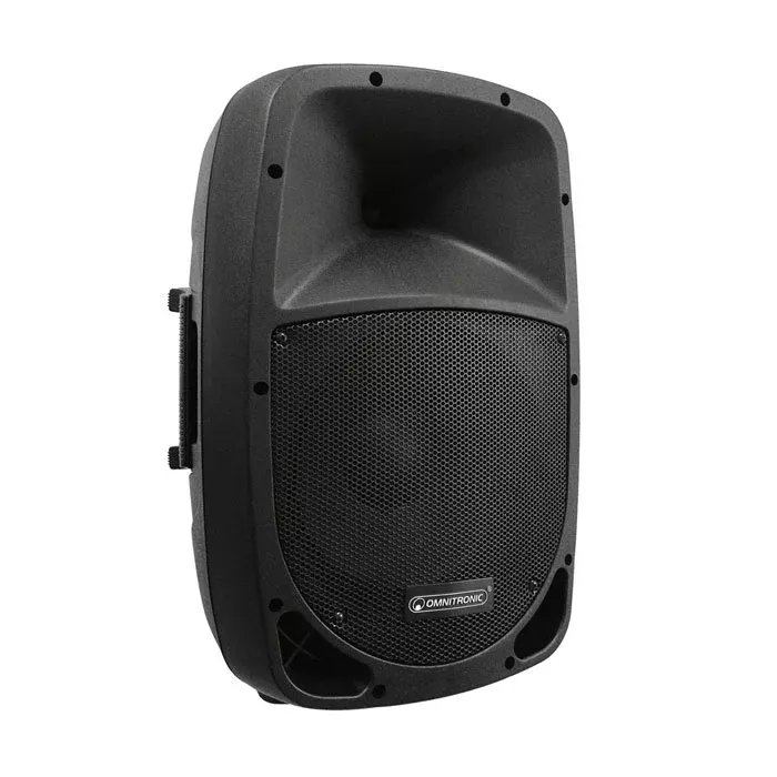 Lautsprecher, PA-Lautsprecher, tragbar, Schwarz, Mesh-Gitter