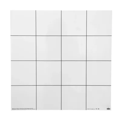Gitter, weiße Fliesen, Fliesenmuster, quadratisches Gitter, minimalistisches Design