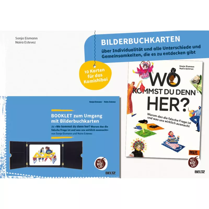 Bilderbuchkarten, Kinderbuch, Kamishibai, Blue booklet, Paket