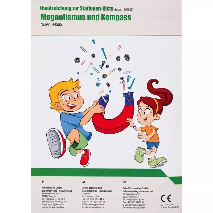 magnetismus, kompass, kit, lernen, kinder