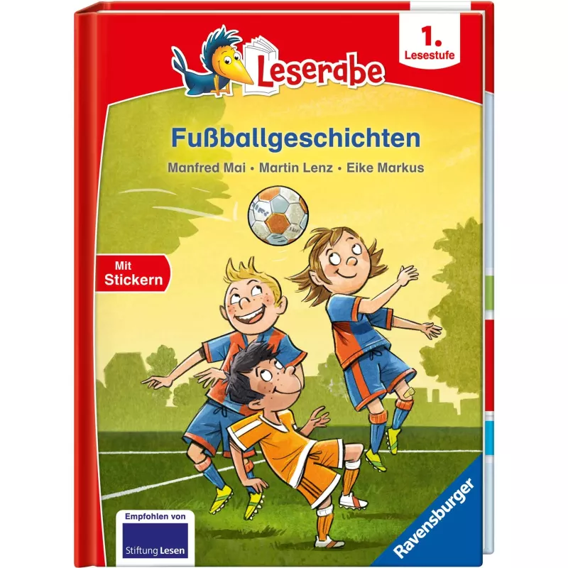 Buch, Kinderbuch, Fußball, Kinderillustration, Sticker