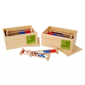 20er-Rechenrahmen Klassen-Set, 20 Stück in 2 Holzboxen