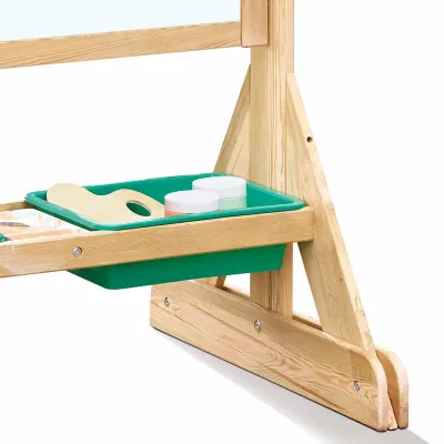 holzspielwerk, konstruktionsholz, werkbank, grün, holzarbeit