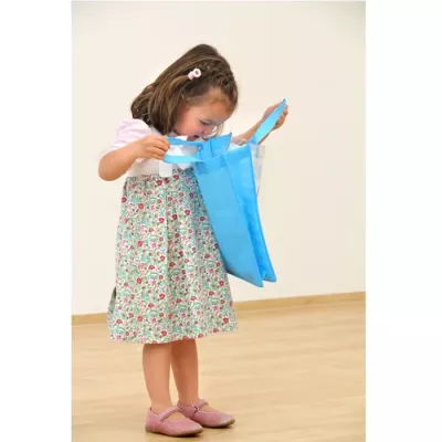 Kleidung, Kinderkleid, Blumenmuster, Tasche, Rucksack