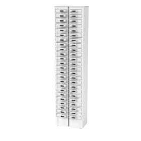 zioxi Volt – Smartphone-Spind, 24 oder 48 Geräte 48 Geräte, USB-C-Anschluss, Codeschloss