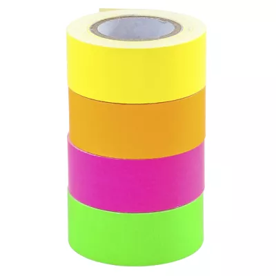 neon tape, Klebeband, buntes Klebeband, Mehrfarbiges Klebeband, selbstklebende Band