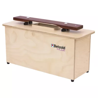 Schallplattenbox, Musikbox, Holzkiste, Tragegriff, Betzold Musik