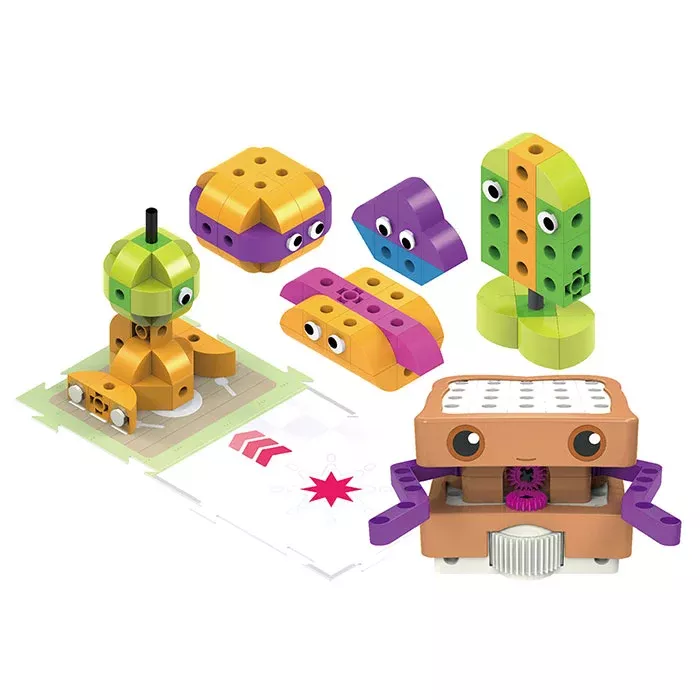 Klemmbausteine, Bausteine, Konstruktion, Robot, Kreatives Spielzeug