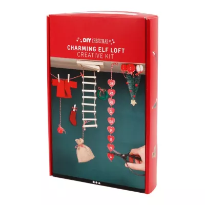 Weihnachtsdeko, Kreativset, Elfen Loft,  hanger ornament, Baumschmuck