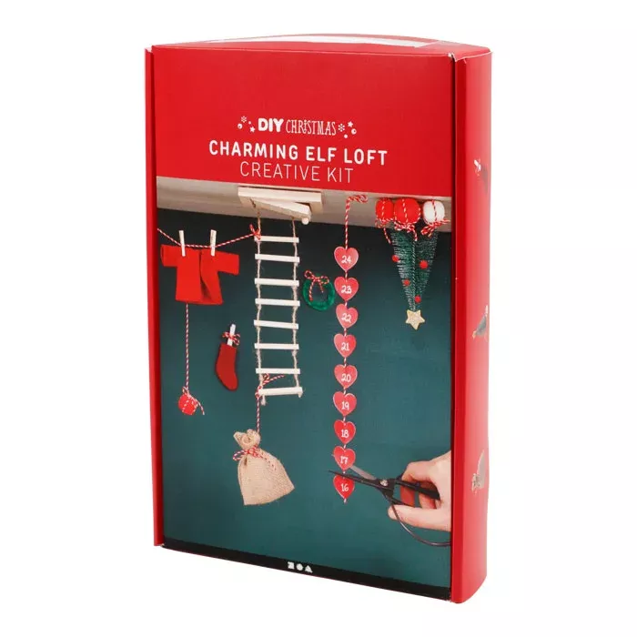 Weihnachtsdeko, Kreativset, Elfen Loft,  hanger ornament, Baumschmuck