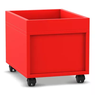 Kassentisch, Rollwagen, Rot, Kastenwagen, Rollkiste