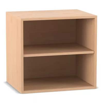 Schränkchen, Regal, Offenes Fachregal, Holzoptik, Two-Thelf-Box