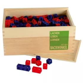 500 Steckwürfel im Klassen-Set