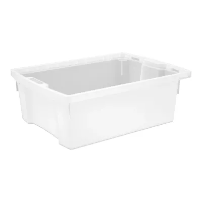 Kiste, Aufbewahrung, Plastikbehälter, Weiß, Groß