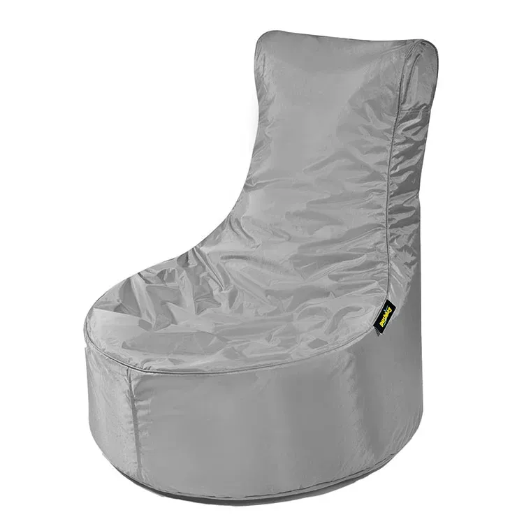 Sitzsack, Bezug, Stoff, Grau, Sesselbezug