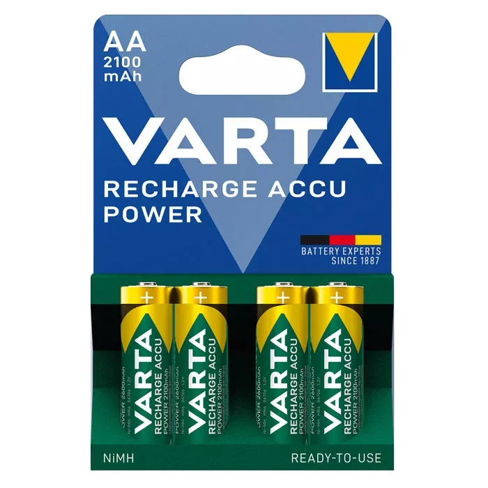 AA, VARTA, Recharge, Power, NiMH