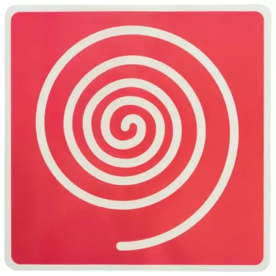 Spirale, Rot, Untersetzer, Spiralmuster, Bild Spiral