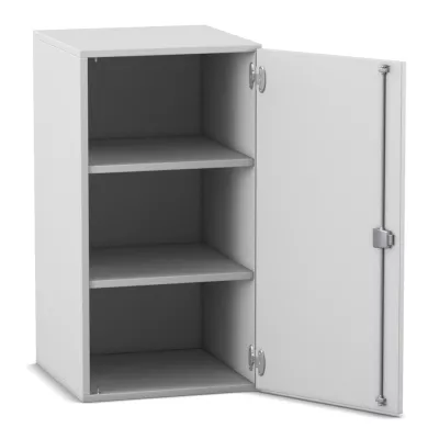 Schrank, Hängeschrank, Schrank mit Tür, Metallregal, Innenregal