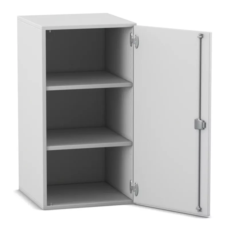 Schrank, Hängeschrank, Schrank mit Tür, Metallregal, Innenregal