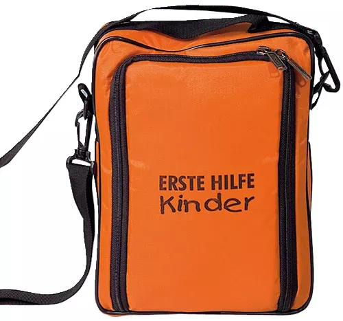 orange bag, erste hilfe, kinder, schultertasche, Reißverschlussfach