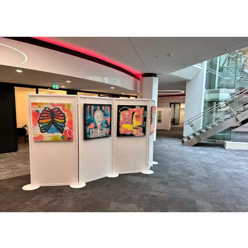 Kunstbild, Gemälde, Abstrakte Kunst, Ausstellung, Rahmenlos