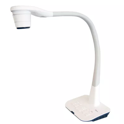 Stecklampe, Schreibtischlampe, LED-Lampe, Verlaufsarm, weiße Basis