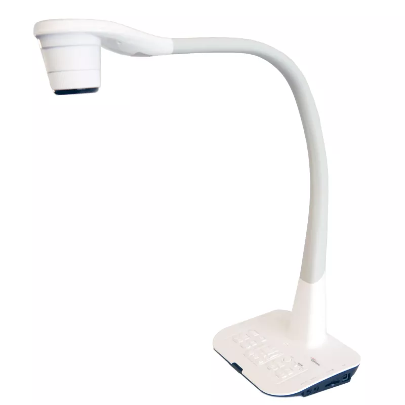 Stecklampe, Schreibtischlampe, LED-Lampe, Verlaufsarm, weiße Basis