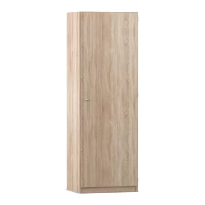 Schrank, Kleiderschrank, Holzoptik, Einzeltür, Freistehender Schrank