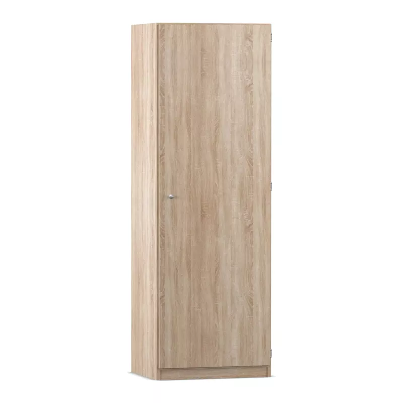 Schrank, Kleiderschrank, Holzoptik, Einzeltür, Freistehender Schrank