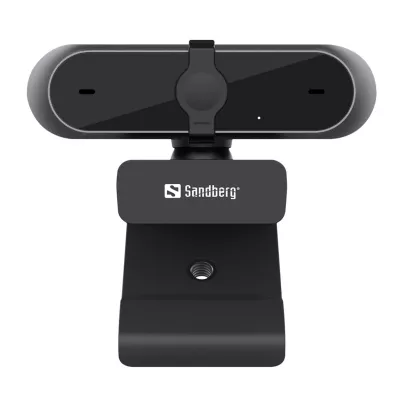 webcam,  clip mount,  verstellbar,  schwarz,  Sandberg